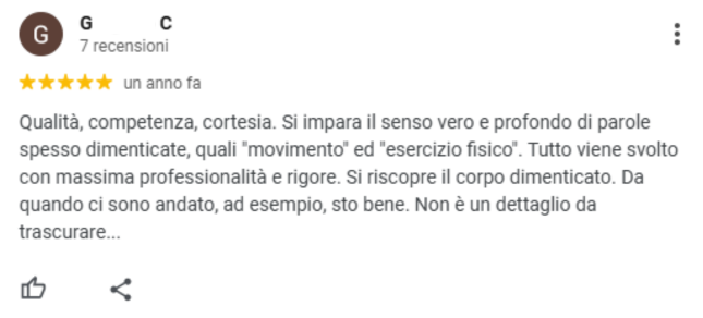 Recensione Carraro Gregorio